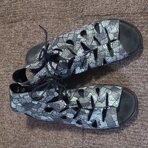 Wolky Womens Black Crash Suede Seminyak